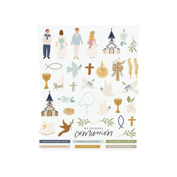 Die cuts comunión Edelweiss - Imagen 2